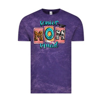 Cloud Purple senior mom squad Vintage Tee - Zillion Design Studio