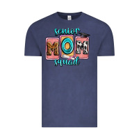 Vintage Denim senior mom squad Vintage Tee - Zillion Design Studio