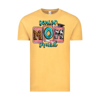 Vintage Mustard senior mom squad Vintage Tee - Zillion Design Studio