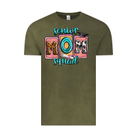 Vintage Olive senior mom squad Vintage Tee - Zillion Design Studio
