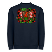 Navy santa's favorite elf Heavyweight Sweatshirt - RanaPortraitStore