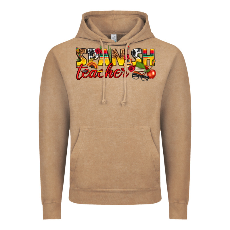 Spanish Teacher Vintage Hoodie by texasbilliewilder | Teevron
