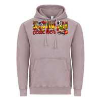 Vintage Zinc spanish teacher Vintage Hoodie - texasbilliewilder