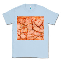 Dusty Blue orange glitter Classic Tee - JahusDesignShop