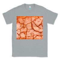 Heather Grey orange glitter Classic Tee - JahusDesignShop