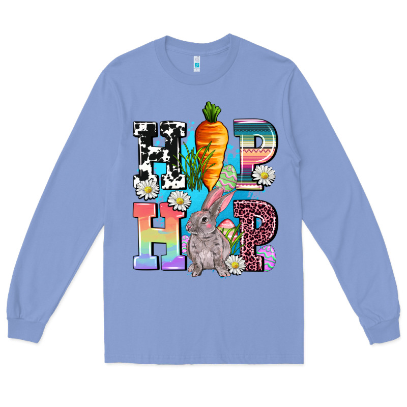 Hip Hop Easter Rabbit Long Sleeve Tee by AdoDesignShop | Teevron