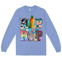 Colony Blue hip hop easter rabbit Long Sleeve Tee - AdoDesignShop