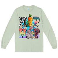 Matcha hip hop easter rabbit Long Sleeve Tee - AdoDesignShop