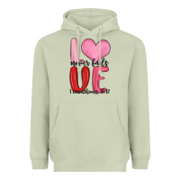 Matcha love never fails valentine s day Heavyweight Hoodie - MaliasSmallBusiness