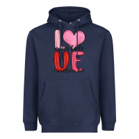 Navy love never fails valentine s day Heavyweight Hoodie - MaliasSmallBusiness