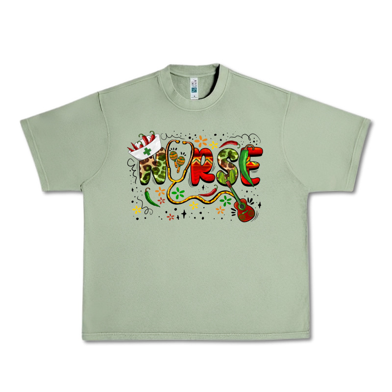 Cinco De Mayo Nurse Urban Heavy Tee by BarkalooDesign | Teevron