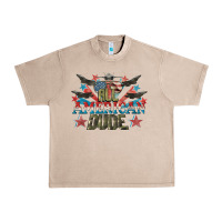 French Oak All American dude 4th of July Urban Heavy Tee - CowGirlArtShop