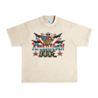 Sandshell All American dude 4th of July Urban Heavy Tee - CowGirlArtShop
