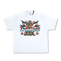 All American Dude 4th Of July Urban Heavy Tee | Teevron