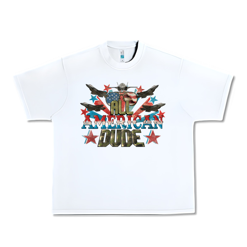 All American Dude 4th Of July Urban Heavy Tee by CowGirlArtShop | Teevron