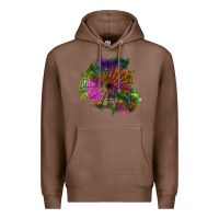Chestnut halloween spider web for patches Premium Hoodie - BundleAndBundleShop