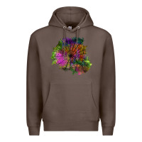 Coffee halloween spider web for patches Premium Hoodie - BundleAndBundleShop