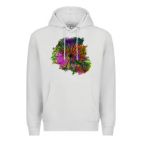 Dove Grey halloween spider web for patches Premium Hoodie - BundleAndBundleShop