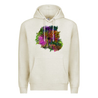 Oatmeal Heather halloween spider web for patches Premium Hoodie - BundleAndBundleShop