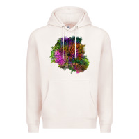 Pale Pink halloween spider web for patches Premium Hoodie - BundleAndBundleShop