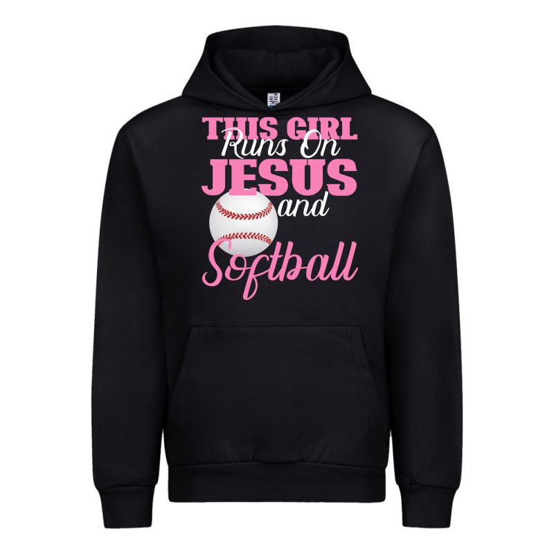 This Girl Jesus And Softball Urban Hoodie by Bettercallsaul | Teevron
