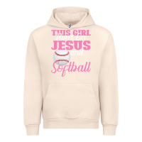 Sandshell This Girl Jesus And Softball Urban Hoodie - Bettercallsaul