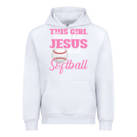 White This Girl Jesus And Softball Urban Hoodie - Bettercallsaul