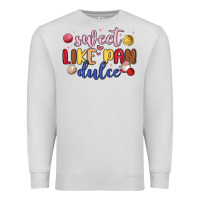 Dove Grey sweet like pan dulce Premium Sweatshirt - MaliasSmallBusiness