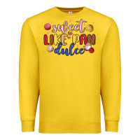 Lemon sweet like pan dulce Premium Sweatshirt - MaliasSmallBusiness