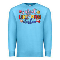 Ocean Blue sweet like pan dulce Premium Sweatshirt - MaliasSmallBusiness