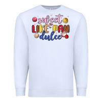 White sweet like pan dulce Premium Sweatshirt - MaliasSmallBusiness