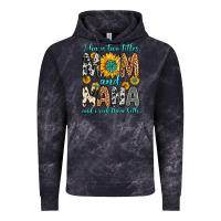 Cloud Black i have two titles mom and nana and i rock them bot Vintage Hoodie - Zillion Design Studio