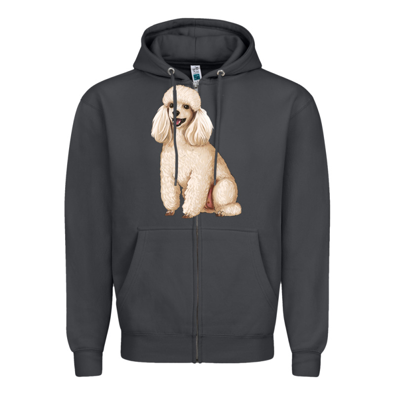 Standart Poodle Zipper Hoodie by Artiststas | Teevron