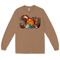 Toasted Coconut joy with basketball and santa's hat Long Sleeve Tee - AdoDesignShop