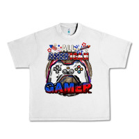 Lunar Rock All American gamer 4th of july Urban Heavy Tee - CowGirlArtShop