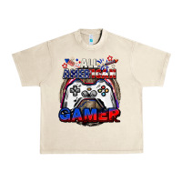 Sandshell All American gamer 4th of july Urban Heavy Tee - CowGirlArtShop