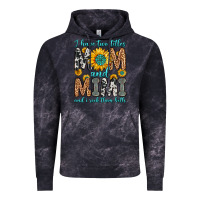 Cloud Black i have two titles mom and mimi and i rock them bot Vintage Hoodie - Zillion Design Studio