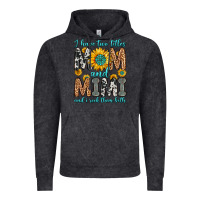Vintage Black i have two titles mom and mimi and i rock them bot Vintage Hoodie - Zillion Design Studio
