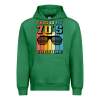 Emerald This İs My 70'S Costume Urban Hoodie - Bettercallsaul