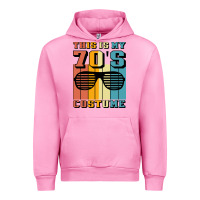 Fuchsia Pink This İs My 70'S Costume Urban Hoodie - Bettercallsaul