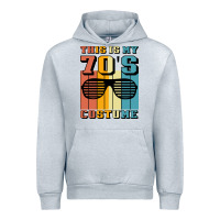 Heather Grey This İs My 70'S Costume Urban Hoodie - Bettercallsaul