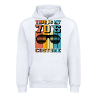 White This İs My 70'S Costume Urban Hoodie - Bettercallsaul