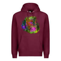 Burgundy halloween spider web for patches Premium Hoodie - BundleAndBundleShop