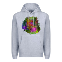 Heather Grey halloween spider web for patches Premium Hoodie - BundleAndBundleShop