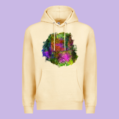 Halloween Spider Web For Patches Premium Hoodie Designed By Bundleandbundleshop