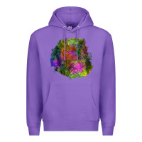 Purple halloween spider web for patches Premium Hoodie - BundleAndBundleShop