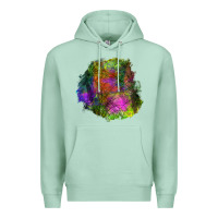 Seafoam halloween spider web for patches Premium Hoodie - BundleAndBundleShop