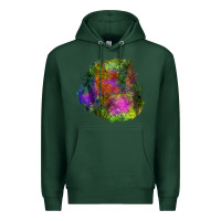 Sports Green halloween spider web for patches Premium Hoodie - BundleAndBundleShop