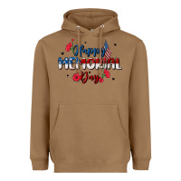 Toasted Coconut happy memorial day Heavyweight Hoodie - MaliasSmallBusiness