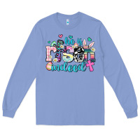 Colony Blue he is risen indeed Long Sleeve Tee - AdoDesignShop